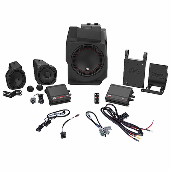 MTX Audio 3 Speaker Thunder Audio Kit - Polaris RZR PRO XP, RZR Turbo R, RZR PRO R w/ Ride Command
