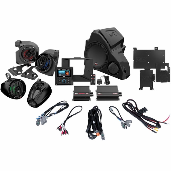 MTX Audio 5 Speaker Thunder Audio Kit - Polaris RZR XP 1000, XP Turbo, XP Turbo S, S 1000, 900, S 900