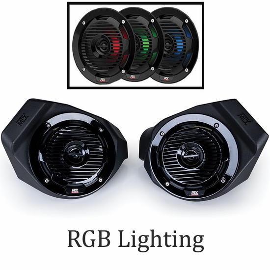 MTX Audio 5 Speaker Thunder Audio Kit - Can Am Maverick X3 - alt image 4