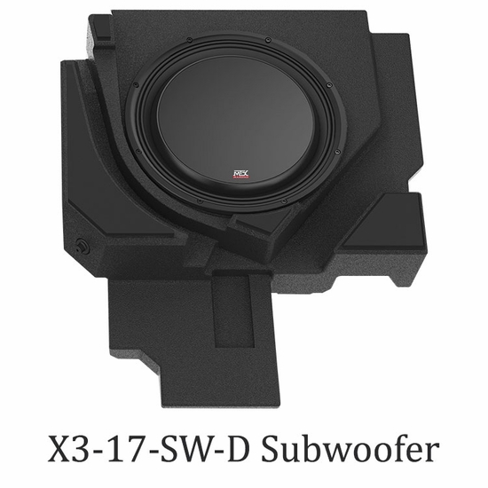 MTX Audio 5 Speaker Thunder Audio Kit - Can Am Maverick X3 - alt image 14