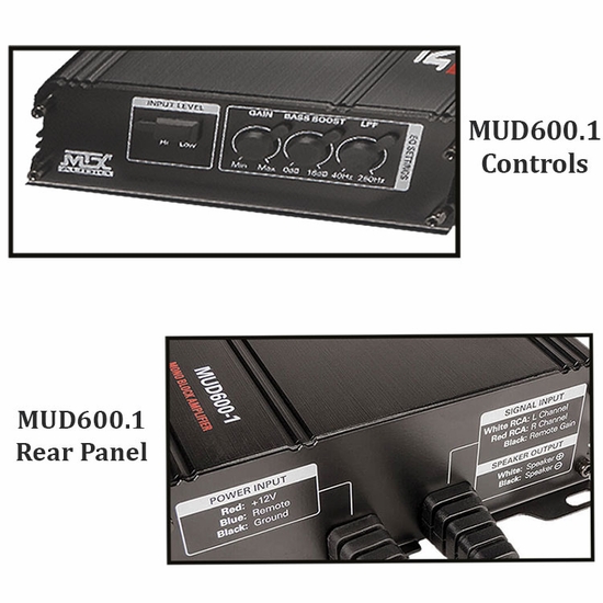 MTX Audio 5 Speaker Thunder Audio Kit - Polaris RZR PRO XP, RZR Turbo R, RZR PRO R - alt image 10