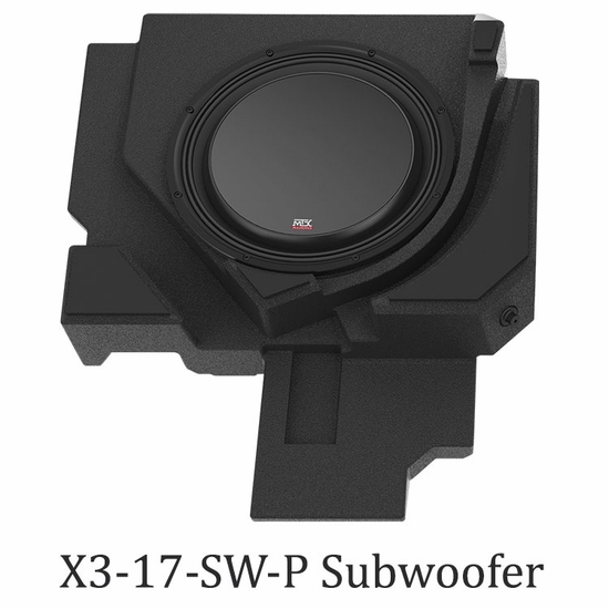 MTX Audio 6 Speaker Thunder Audio Kit - Can Am Maverick X3 - alt image 13