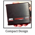 MTX Audio Amplifier and 4 Speaker Pod Package