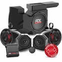 MTX Audio Bluetooth 4 Speaker, Amplifier and Subwoofer Kit - 2014-19 Polaris RZR XP 1000, XP Turbo, S 1000, 900, S 900