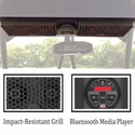 MTX Audio Bluetooth Overhead System w/ Amplified Subwoofer, Tower Speakers and Amplifier - 2014-19 Polaris RZR XP 1000