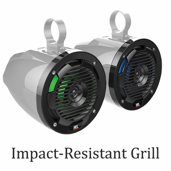 MTX Audio Bluetooth Overhead System w/ Amplified Subwoofer, Tower Speakers and Amplifier - 2014-19 Polaris RZR XP 1000 - alt image 4