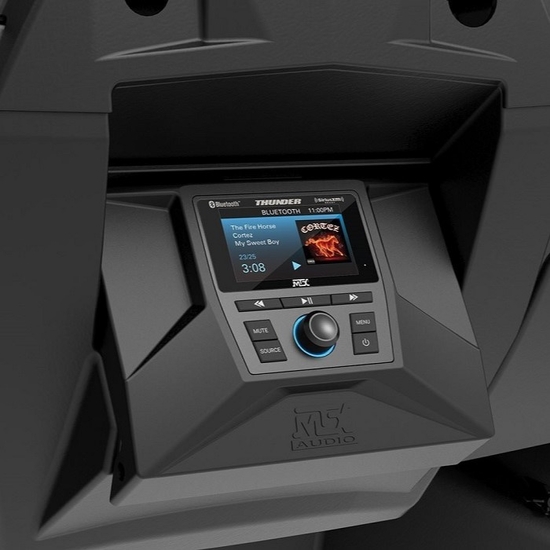 MTX Audio Dash Kit for All-Weather Bluetooth Media Controller - Polaris RZR - alt image 0