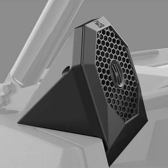 MTX Audio Dash Mount Speaker Pods (Sold in Pairs) - 2014-19 Polaris RZR XP 1000, XP Turbo, S 1000, 900, S 900 - alt image 0