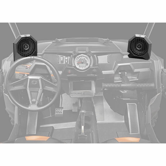 MTX Audio Dash Mount Speaker Pods (Sold in Pairs) - 2014-19 Polaris RZR XP 1000, XP Turbo, S 1000, 900, S 900 - alt image 3