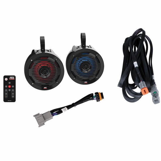 MTX Audio Rear Thunder 6.5 Inch Speaker Pods (Sold in Pairs) - Polaris RZR PRO XP 4, RZR Turbo R 4, RZR PRO R 4