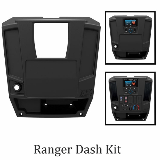 MTX Stage 3 Audio System - 2013-19 Full Size Polaris Ranger w/ Pro-Fit Cage - alt image 1