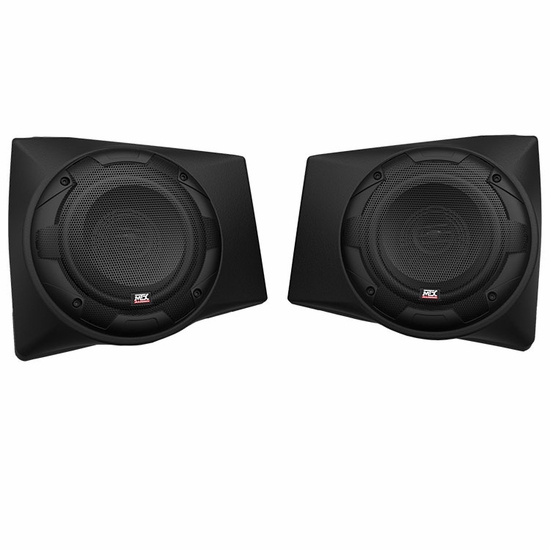 MTX Stage 3 Audio System - 2013-19 Full Size Polaris Ranger w/ Pro-Fit Cage - alt image 5