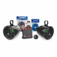 MTX Universal Bluetooth Audio, Amplifier, 2 Roll Cage Speakers Package