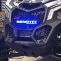 Multifunction RGB LED Lighted Badge by Snorkel Your ATV