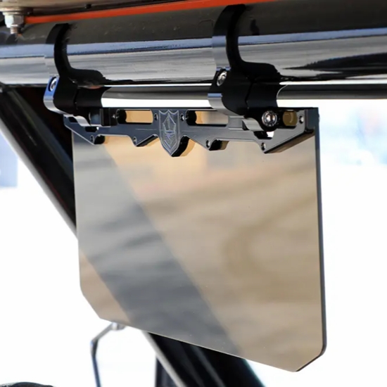 Pro Armor 12 Inch Tinted Aluminum Visor w/ 1.75 Inch Clamp - alt image 1