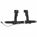 Pro Armor 2 Inch Wide Driver Side Auto-Style Harness - Black