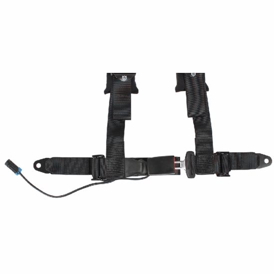 Pro Armor 2 Inch Wide Driver Side Auto-Style Harness - Black - alt image 0