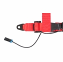 Pro Armor 2 Inch Wide Driver Side Auto-Style Harness - Red