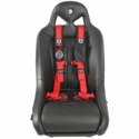 Pro Armor 2 Inch Wide Driver Side Auto-Style Harness - Red