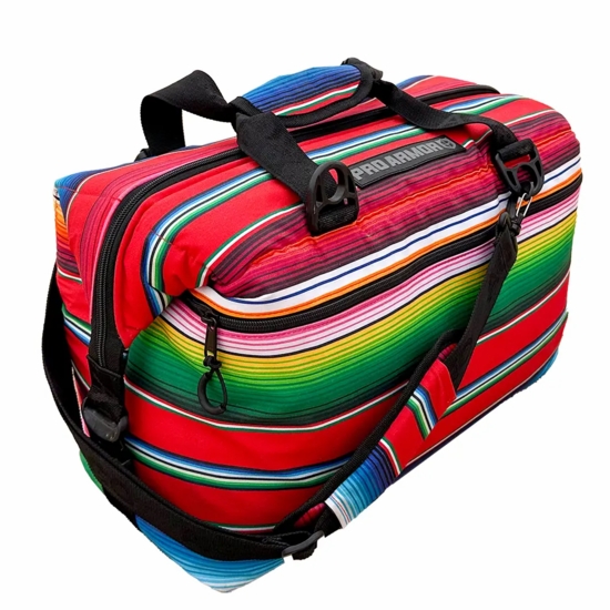Pro Armor 24 Pack Canvas Serape Cooler Bag
