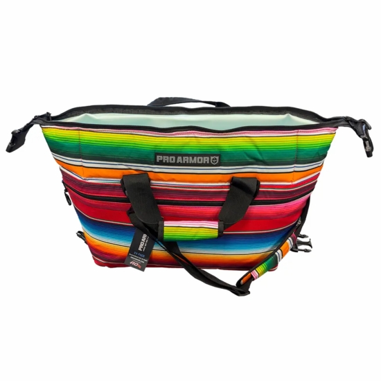 Pro Armor 24 Pack Canvas Serape Cooler Bag - alt image 2