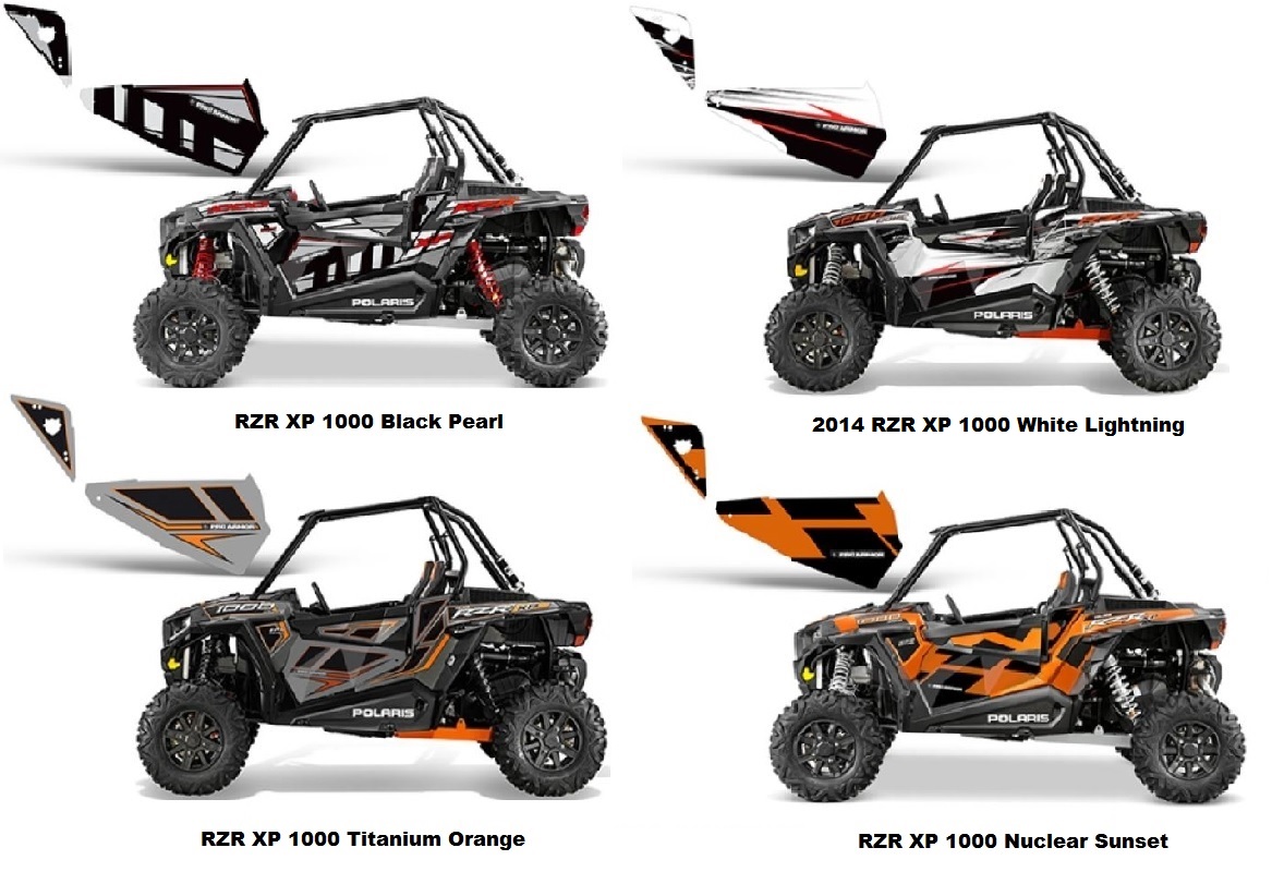 Polaris RZR XP 1000 Pro Armor Inserts Side by Side Stuff