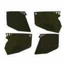Pro Armor Stealth Aluminum Door Skins - Polaris RZR XP Turbo S