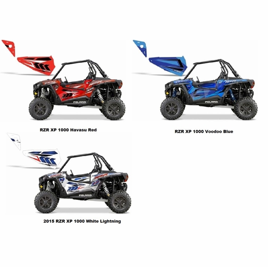 Pro Armor Stealth Door Inserts - 2014-23 Polaris RZR XP 1000, XP Turbo, S 900, S 1000, Turbo S - alt image 2