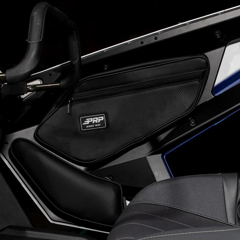 Polaris RZR PRO XP and Turbo R PRP Front Door Bags with Knee Pads