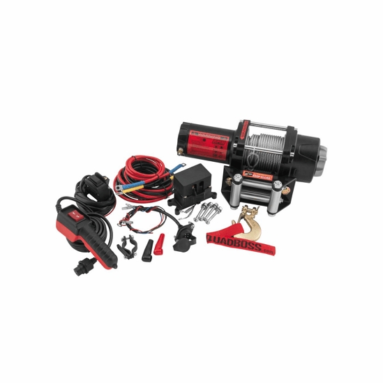Quad Boss 3500 lb Winch Side by Side Stuff