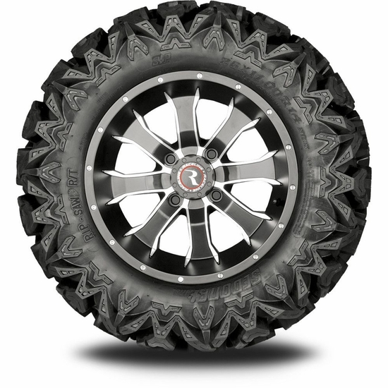 Raceline Mamba Wheel w/ Sedona Rip-Saw R/T Tire - 4/137