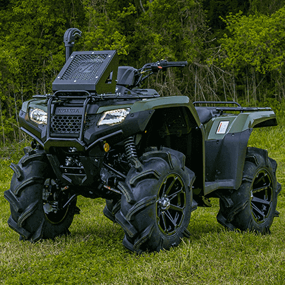 Honda Rancher 420 Radiator Relocator Kit | Side By Side Stuff