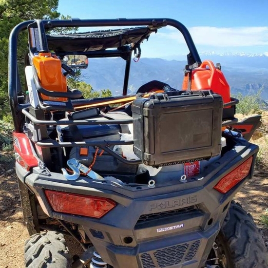 Rear Cargo Rack by Hornet Outdoors - Polaris RZR 800, S 800