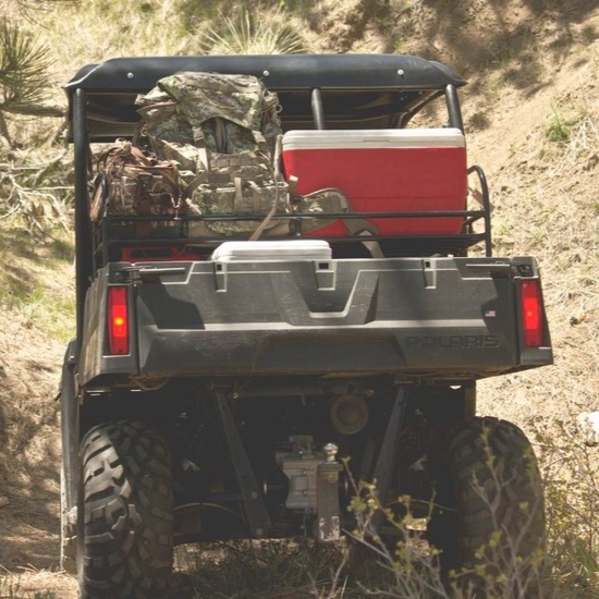 Rear Cargo Storage Rack by Hornet Outdoors - 2006-24 Full Size Polaris Ranger - alt image 0