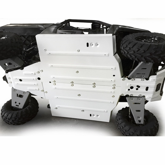 Rival Aluminum Skid Plate - 2015-19 Full Size Polaris Ranger w/ Pro-Fit Cage - alt image 0
