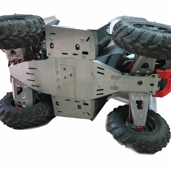 Skid Plate Full Set Aluminium Polaris Scrambler 850 1000 2015 2019
