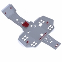 Rival Aluminum Skid Plate - 2015-23 Honda Rincon TRX680 IRS Auto