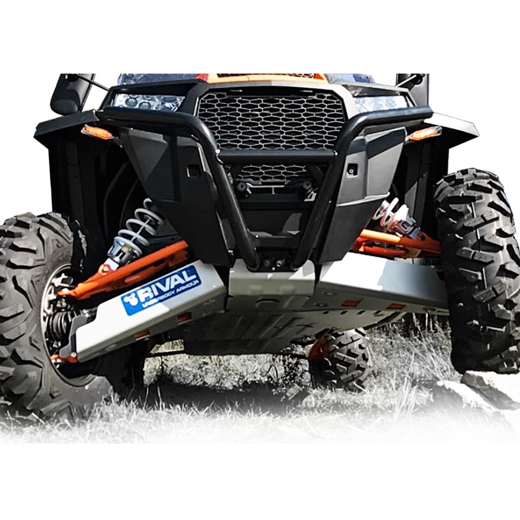 2015-23 RZR XP 1000, XP Turbo Rival Aluminum Skid Plate