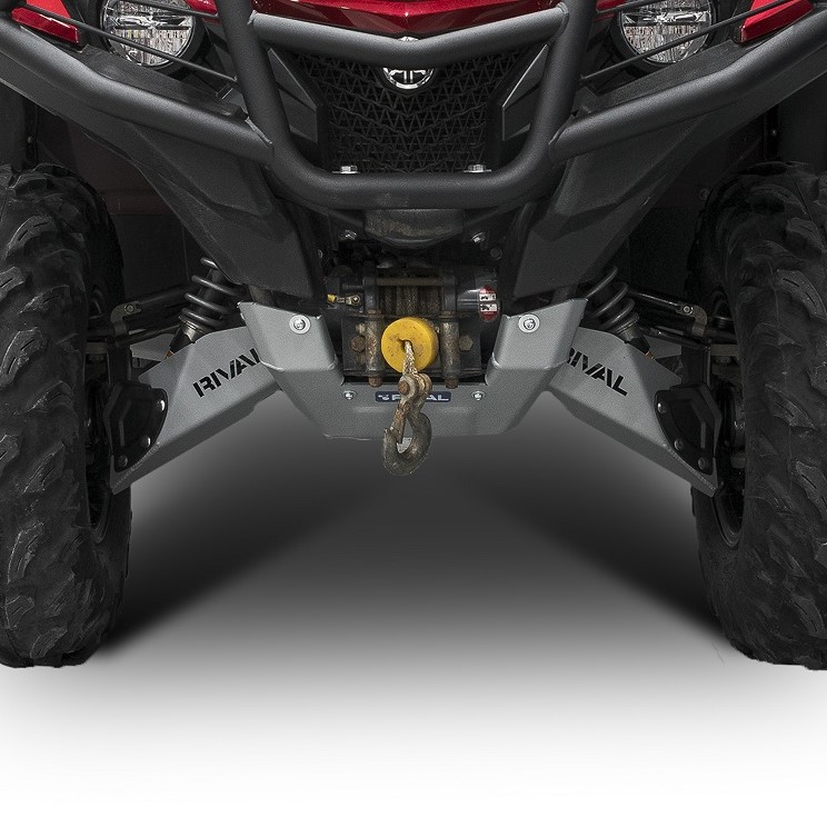 thumbnail image 2 of Yamaha Grizzly 550/700 Middle Skid Plate – 2012-2020 – OEM 1HP-F147E-01-00 – Used 2 of 6