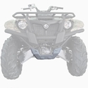 Rival Aluminum Skid Plate - Yamaha Kodiak 700