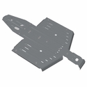 Rival Aluminum Skid Plate - 2017-25 Polaris General 1000, XP 1000