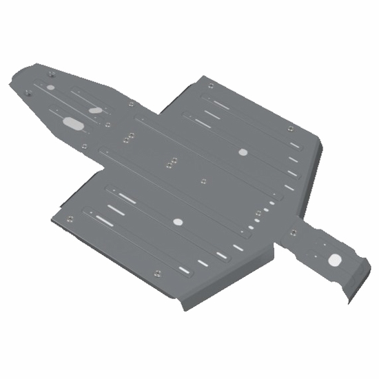 Rival Aluminum Skid Plate - 2017-25 Polaris General 1000, XP 1000 - alt image 0