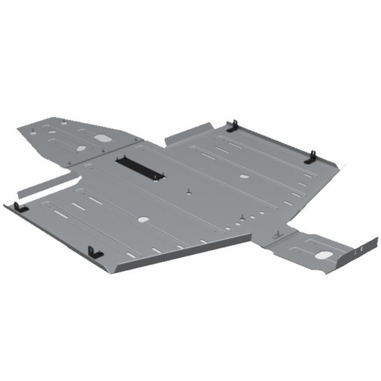 Rival Aluminum Skid Plate - 2017-25 Polaris General 1000, XP 1000 - alt image 1