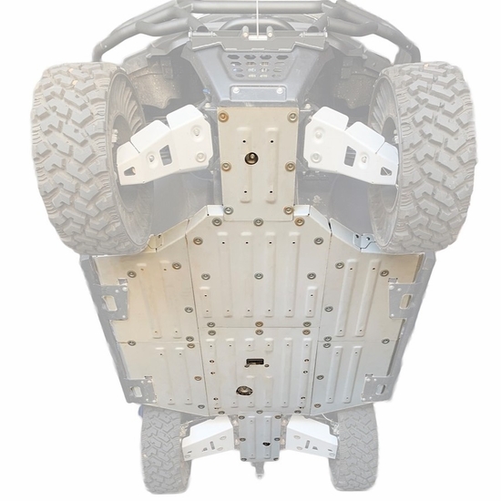 Rival Aluminum Skid Plate - CF Moto UForce 600