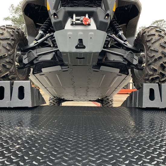 Rival Aluminum Skid Plate - Can Am Defender Max - alt image 1