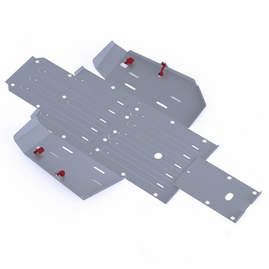 Rival Aluminum Skid Plate - Honda Pioneer 520 - alt image 0