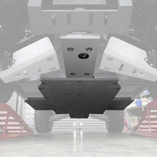 Rival Aluminum Skid Plate - Kawasaki Mule Pro-MX