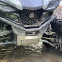 Rival Aluminum Skid Plate - Yamaha Wolverine RMAX 1000