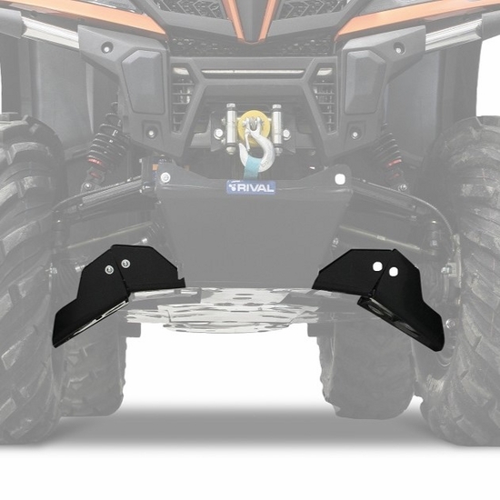 Rival Front Plastic A-Arm Guards (Set of 2) - 2018-24 CF Moto CForce 800 XC, 1000 Overland