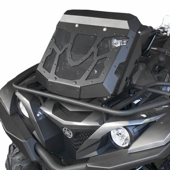 Rival Radiator Relocator Kit w/ Snorkel - Yamaha Grizzly, Kodiak 700